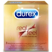 Durex Real Feel 3 vnt. dėžutė